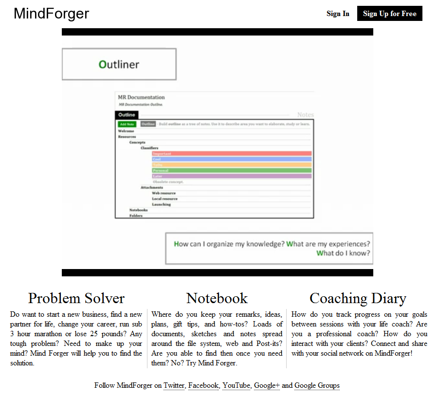 MindRaider meets CoachingNotebook